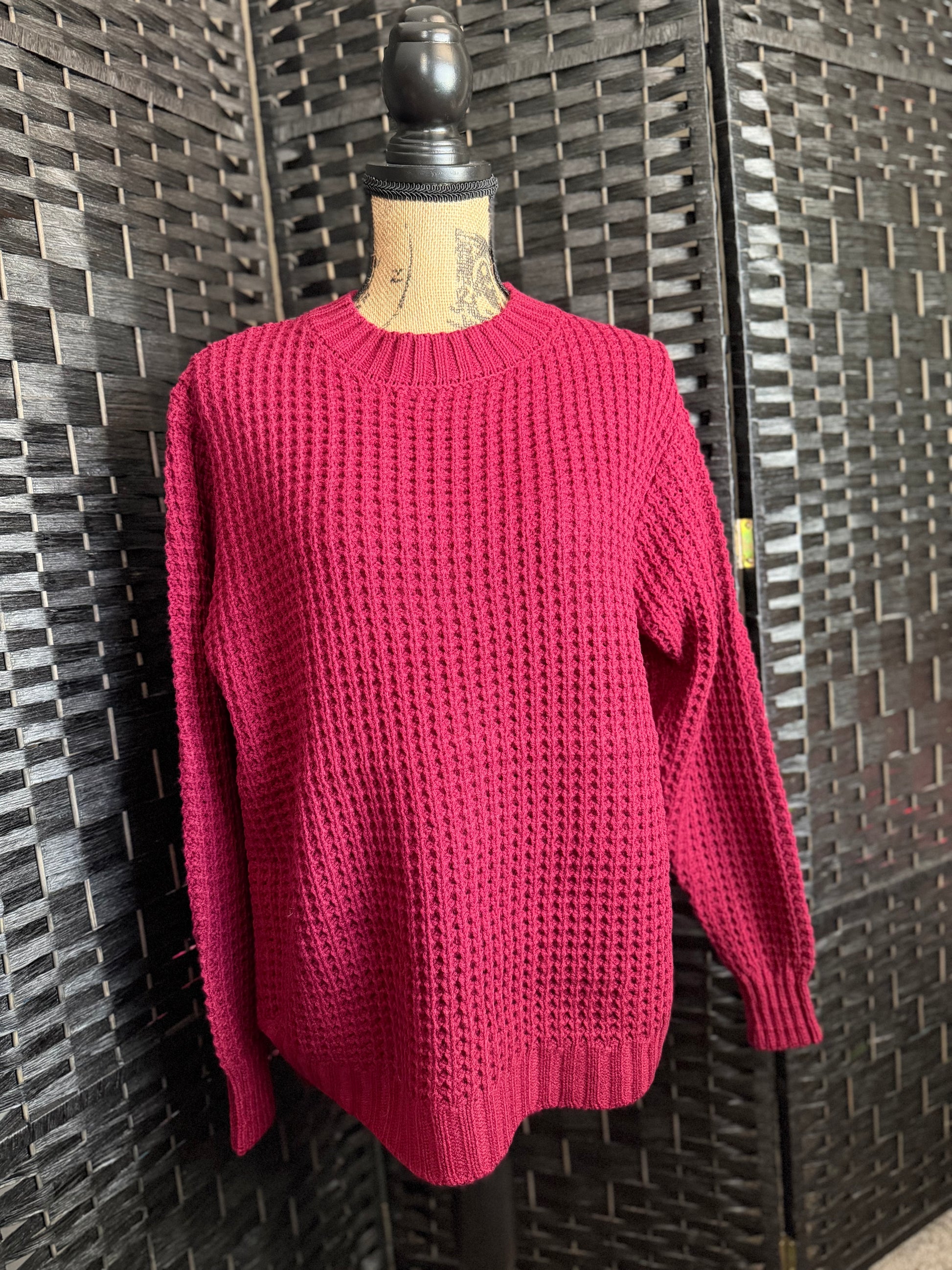 Cabernet Knitted Sweater
