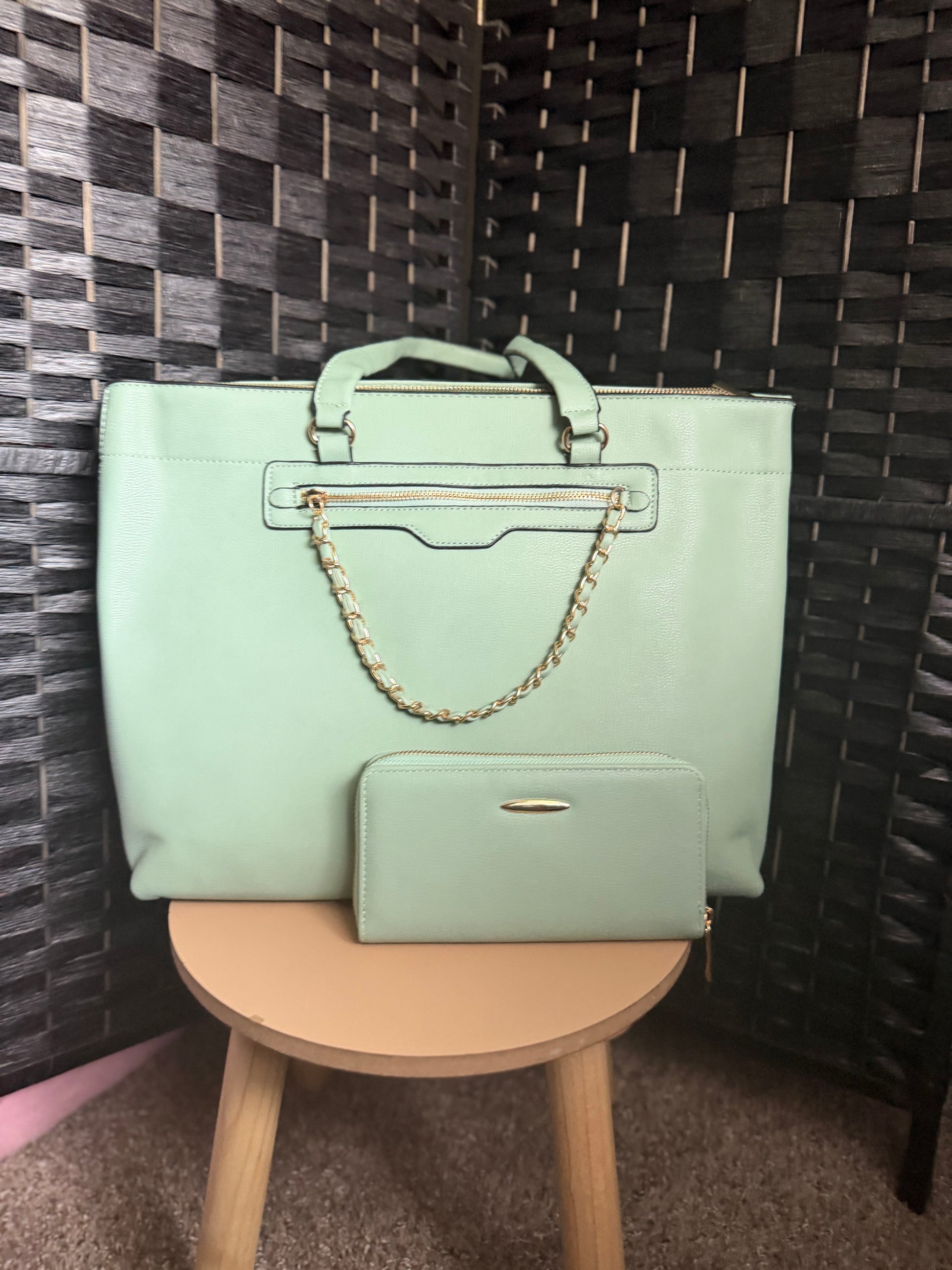 Large Tote & Wallet
