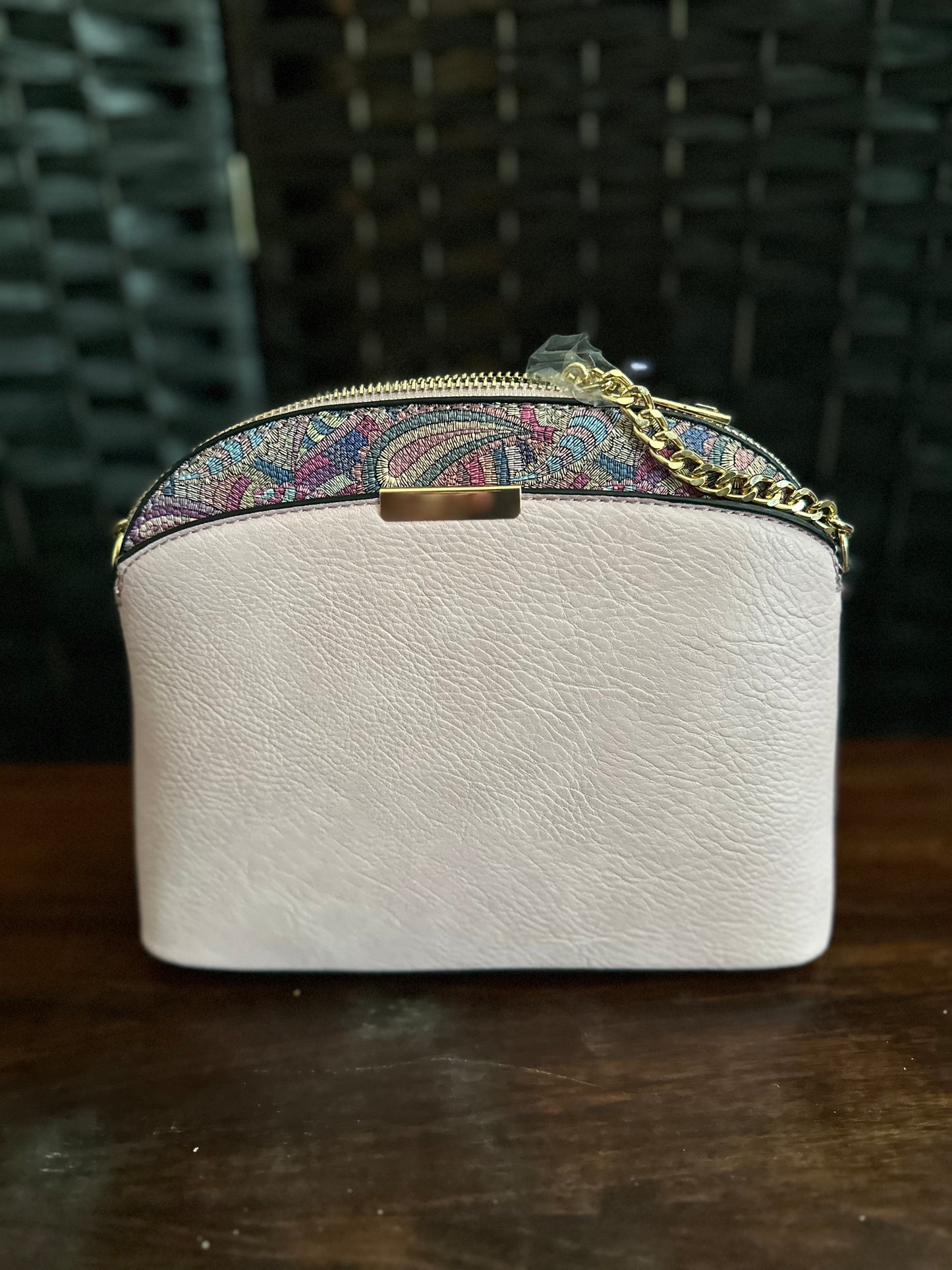 Paisley Accent Crossbody