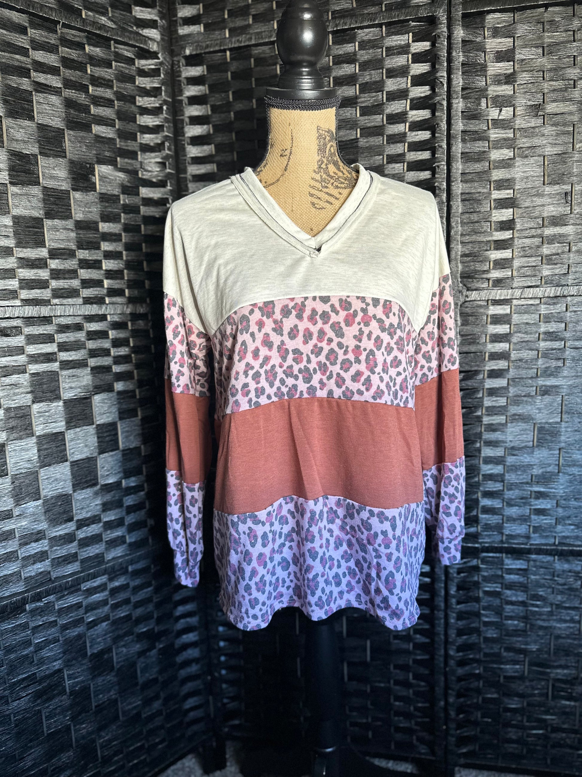 Animal Tri Color Longsleeve