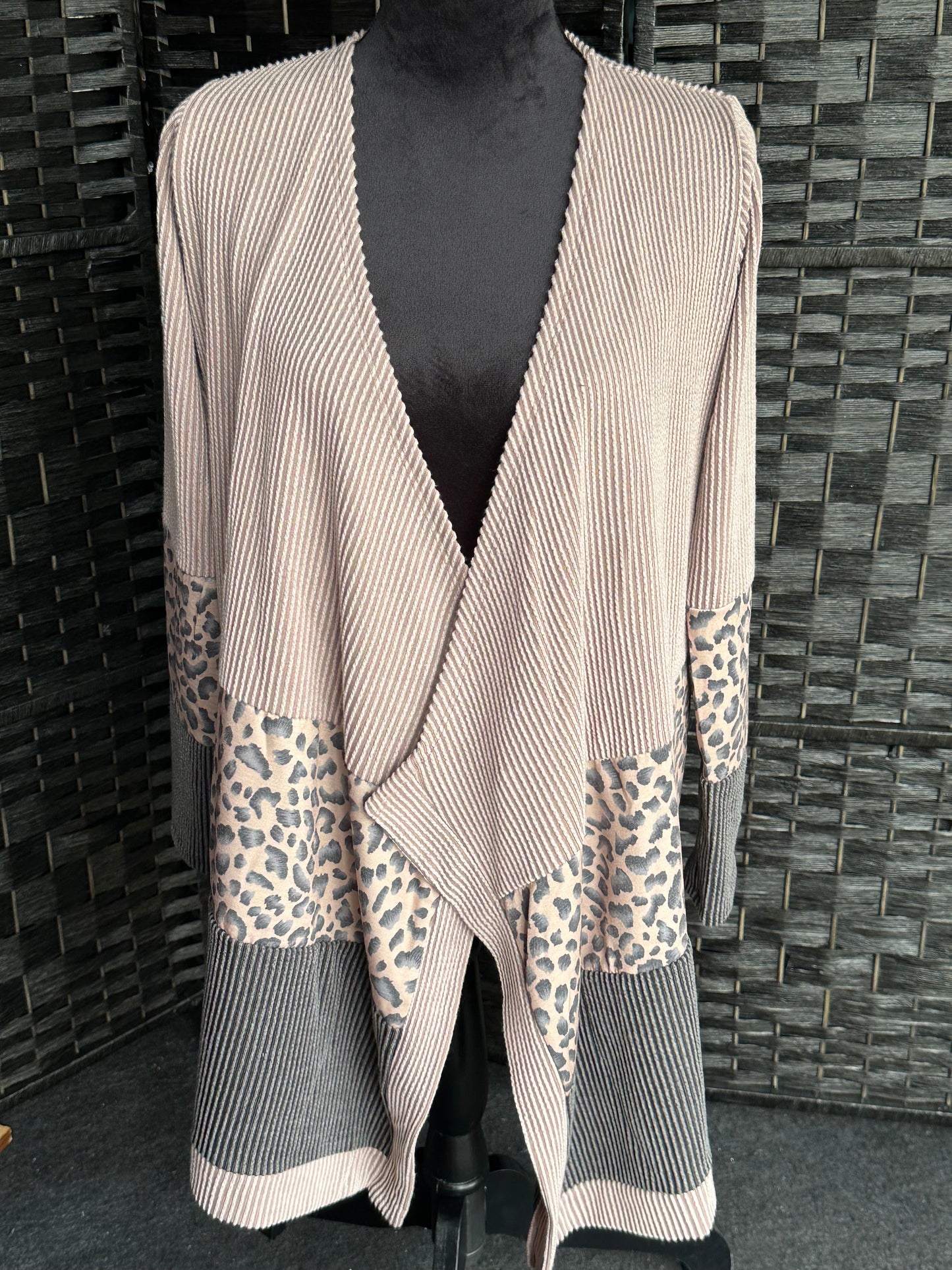 Leopard Ribbed Sweater